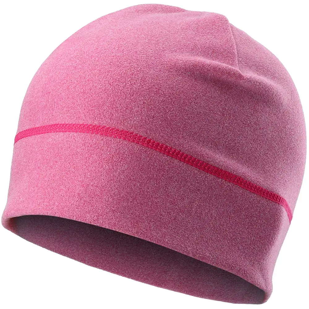 Dark Pink Зимние теплые шапочки, шапки для холодной погоды, теплые, громоздкие, Skullies, шапки, стрейчевые, модные, повседневные, для сноуборда, головные уборы для мужчин и женщин, Новинка - Цвет: Dark Pink