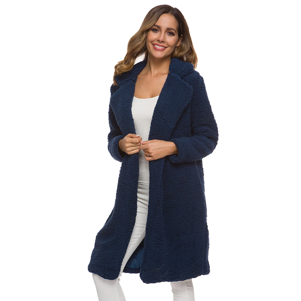 plus size teddy coat
