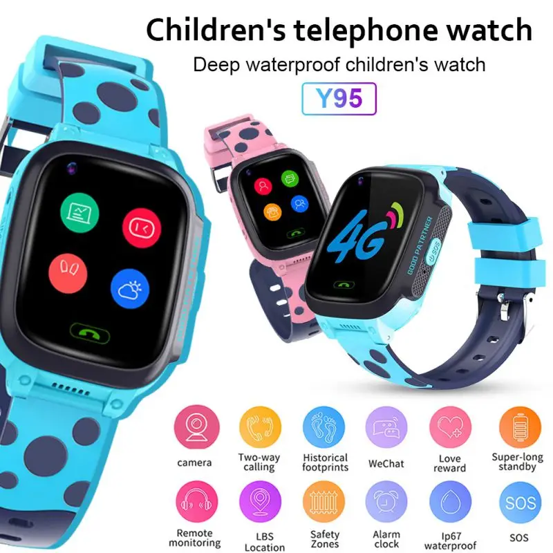 Kids Smart Watch Telephone Watch Video Call GPS LBS Tracker Phone 4G Children Wrist Watch Smartwatch Girls Boys Birthday Gifts Kids Smart Watch Telephone Watch Video Call GPS LBS Tracker Phone 4G Children Wrist Watch Smartwatch Girls Boys Birthday Gifts