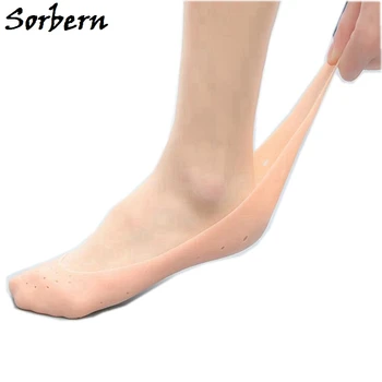 

Sorbern Sexy Gel Ballet Heel Full Feet Pad Bunion Protector Soft Foot Care Tool Soft Pointy Pad for Ballet Shoes Insole