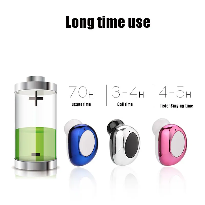 M18 4 1 Stealth Mini Sports Anti sweat Wireless Magnetic USB Charging for Business Long Use Stereo earphone