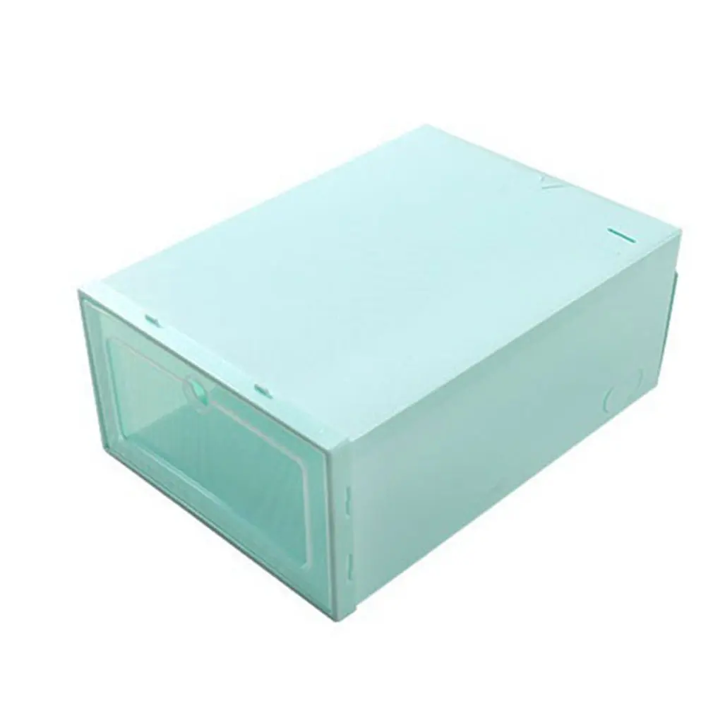 

Durable Plastic Thickened Boxes Case Transparent Shoes Box Home Organizer Sneakers Organization Storage Shoe Cabinet