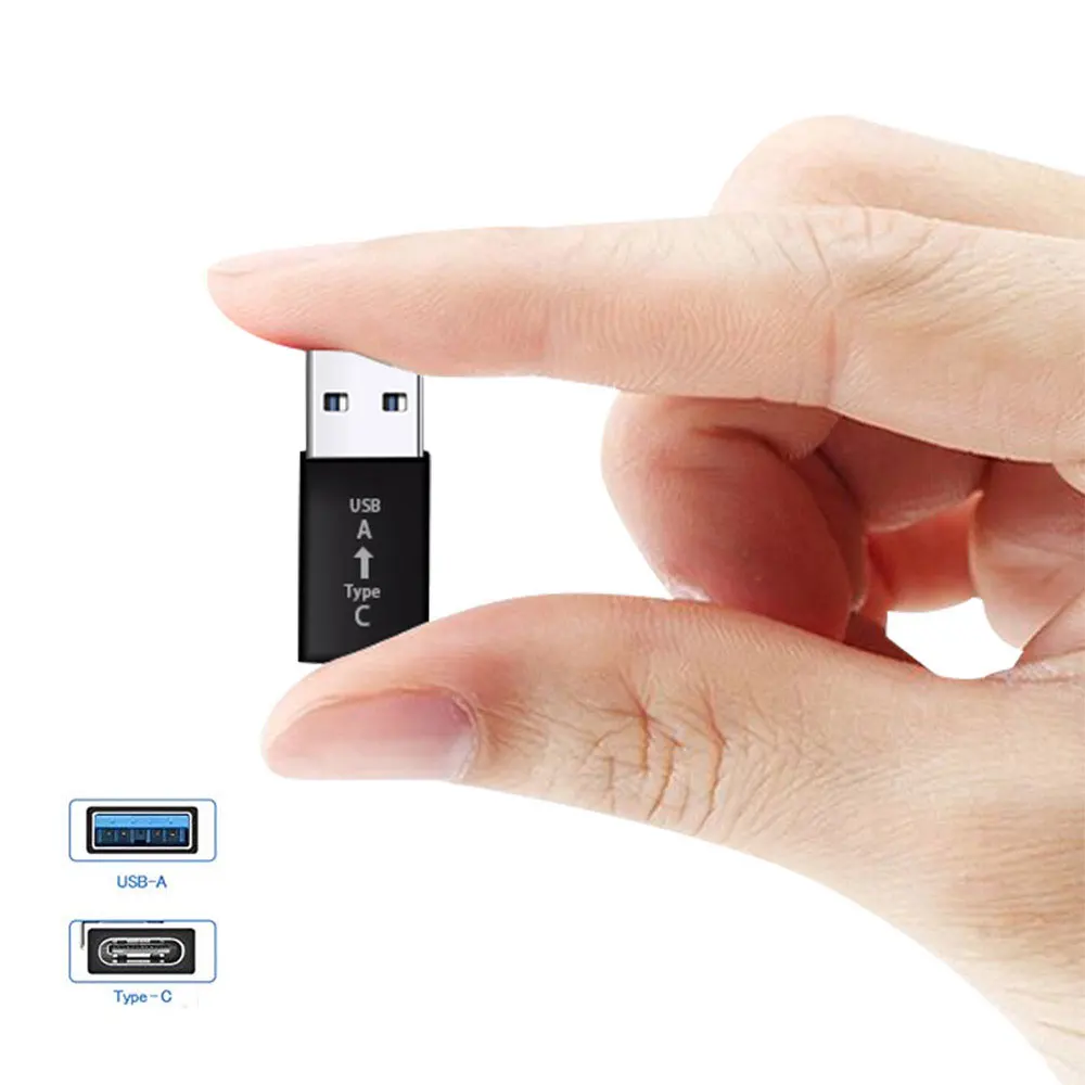 3 шт. USB 3,1-type C Usb C Otg адаптер конвертер для samsung S10 S9 plus huawei 20 Pro Xiaomi Redmi Note 8 Pro OnePlus 7T UsbC
