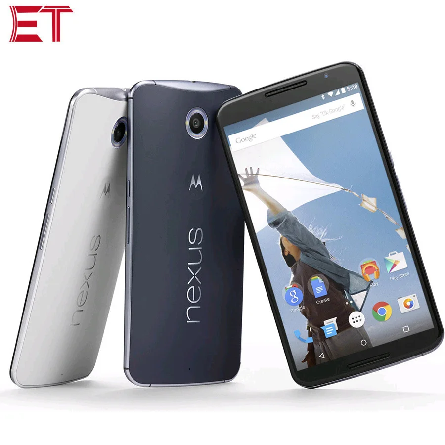 Original Motorola Nexus 6 4G Mobile Phone 3GB RAM 32GB ROM ...