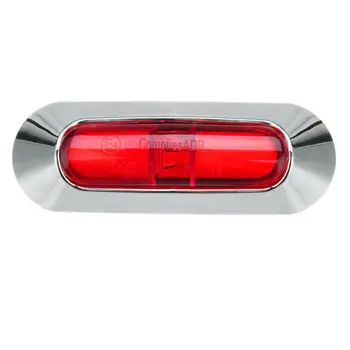 

10x Side Marker Lights Red 4 LED Clearance Car Trucks Lorries Tail Lamp