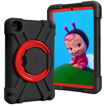 

For Samsung Galaxy Tab A 8.4 " 2020 T307 Cover Non-toxic Kids Safe Creative Rotating Bracket EVA PC Tablet Case
