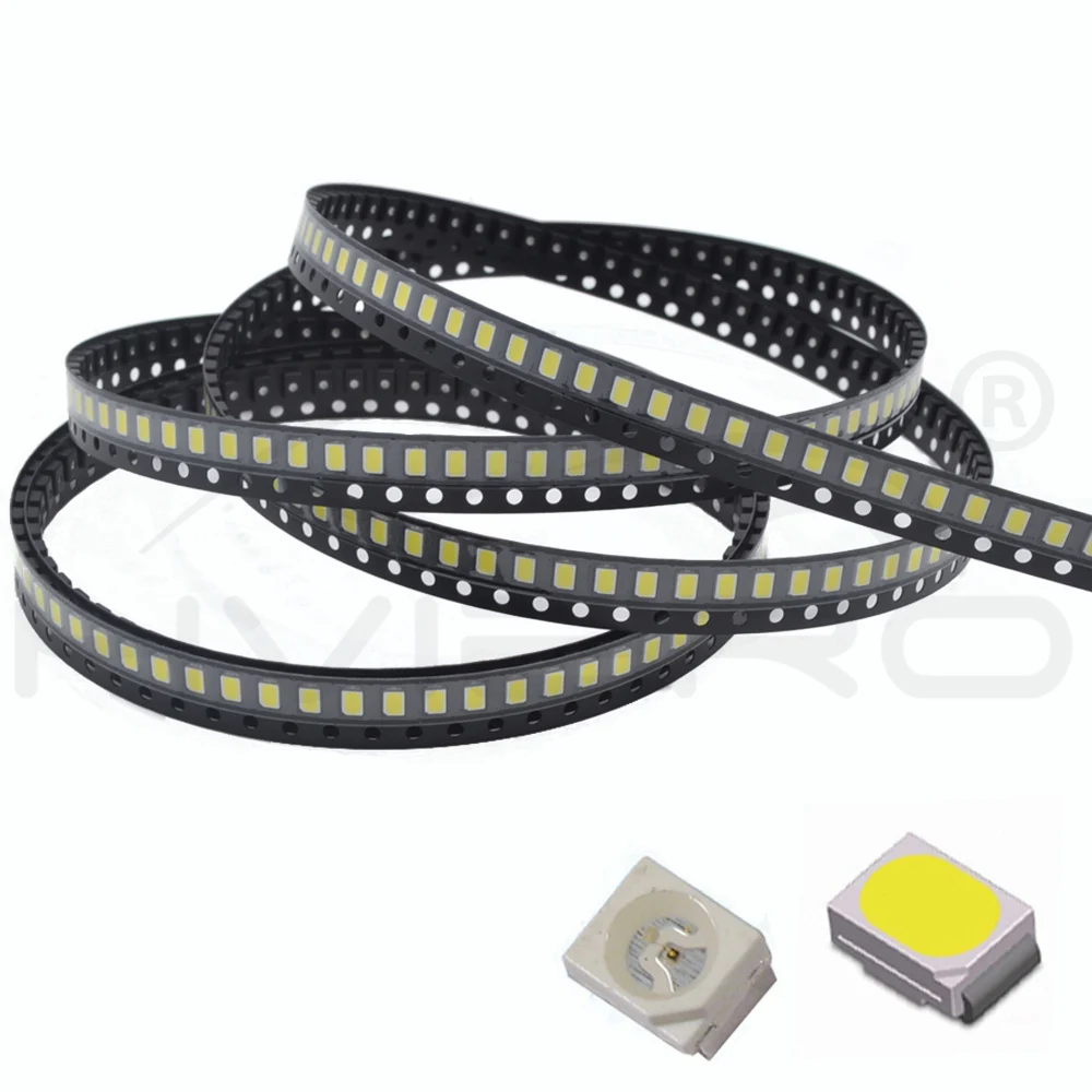 Hviero 500Pcs 3020 SMD SMT LED White Red Green Blue Ultra Bright Chip 6500K 6-7LM 20MA Diode LED Light Emitting Diodes Lamp PCB Bulbs 
