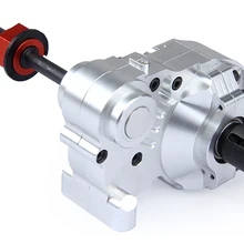 CNC металлическая трехсекционная коробка передач полный Diff коробка передач набор(с металлическим корпусом) для HPI BAJA 5B SS 5T 5SC King Motor Rovan