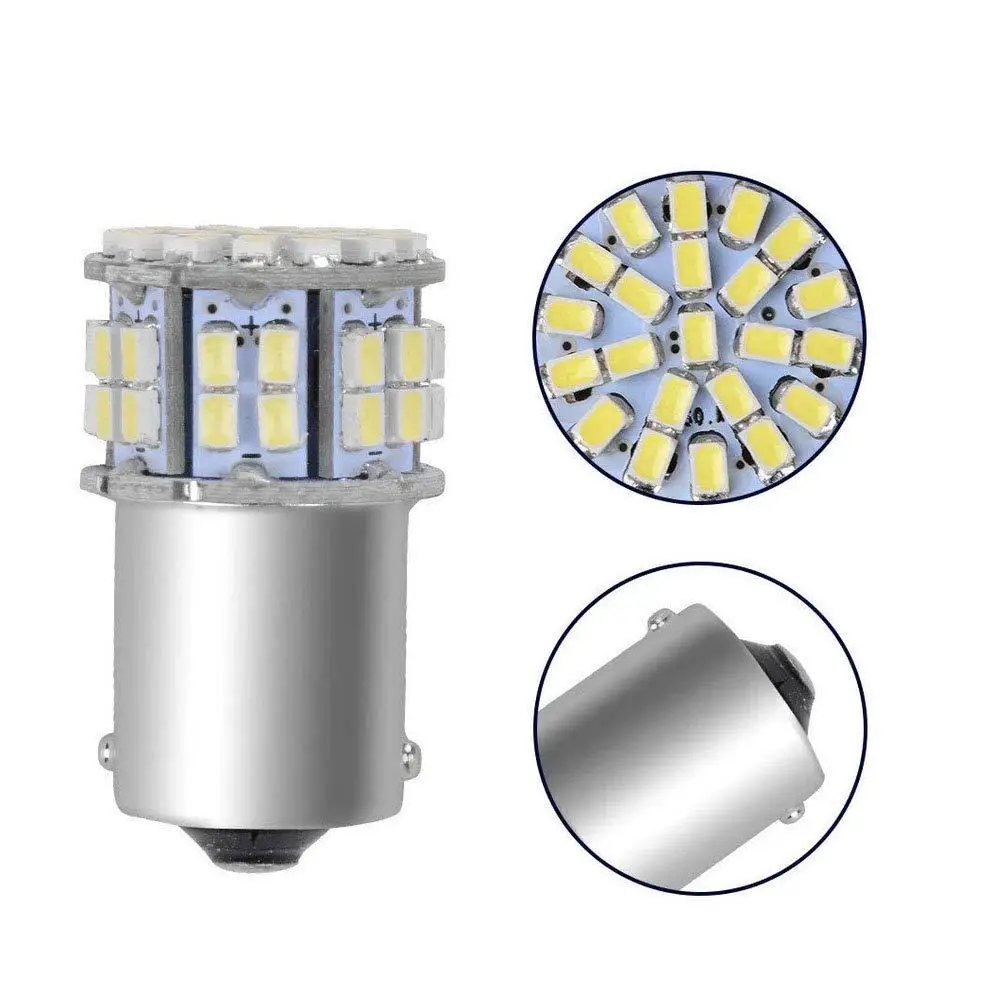 10x1156 3014 50SMD S25 светодиодный лампы для бокового заднего хода Реверс тормозные задние фонари заднего хода