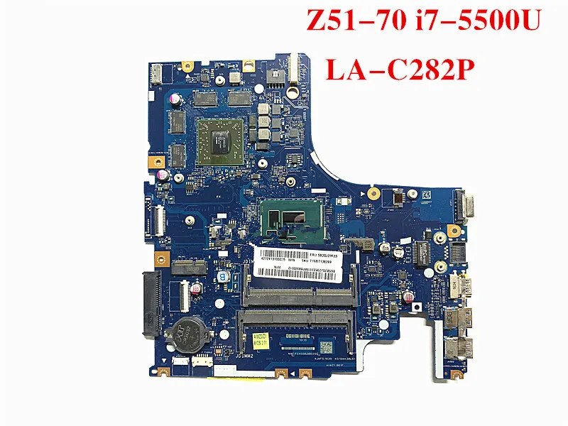 Материнская плата AIWZ0/Z1 для LENOVO Ideapad Z51-70 SR23W 100% хорошо работает | Компьютеры и офис