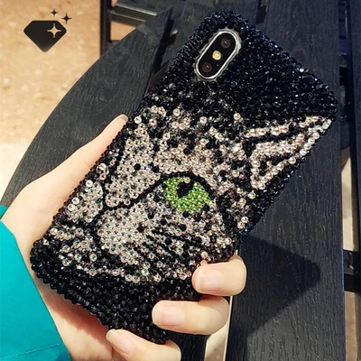 Роскошный крутой Леопардовый жесткий чехол для телефона Apple iphone X XS MAX XR для iphone 11 Pro Max 8 7 6S Plus черный мягкий чехол - Цвет: Pink