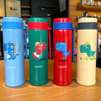 

Tea Separation Cartoon Dinosaur Printed Children Factory Insulated Cup Sports Office General with Tea Infuser Tea Glass