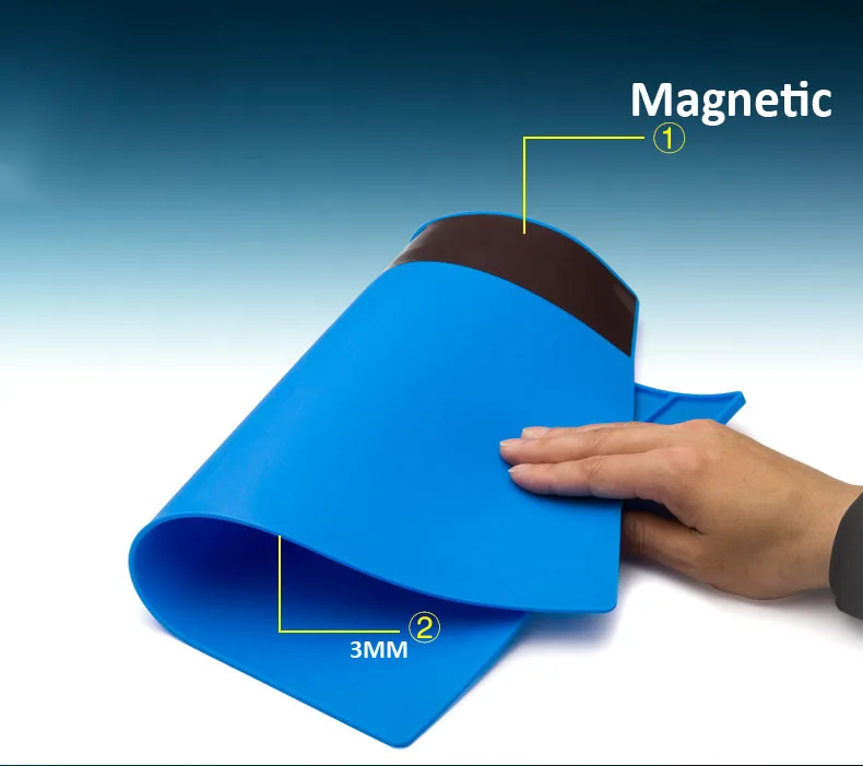 Magnetic cellphone repair pads