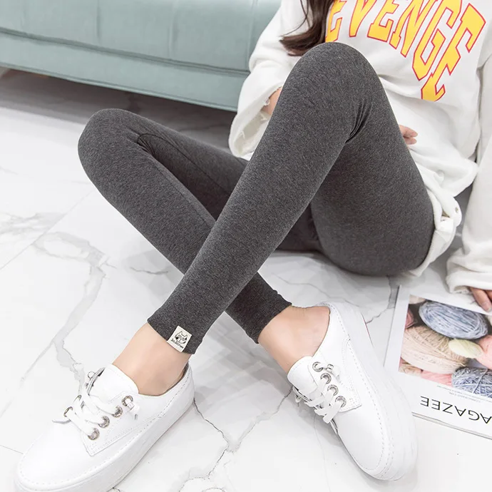 Thick Pregnant Women Autumn Pregnancy Pencil Pants Spring Winter Casual Maternity Legging Elastic Waist Belly Legging Clothes