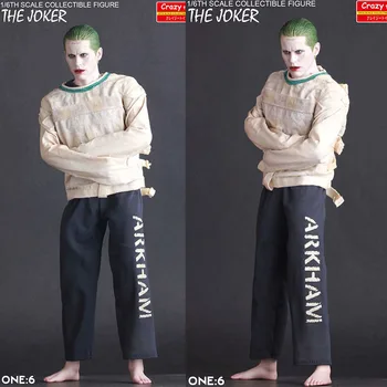 

1/6 Scale The Joker new Version Crazy Toys Dolls DC Suicide Squad Joker in Psychiatric Hospital Arkham Asylum Version Collection