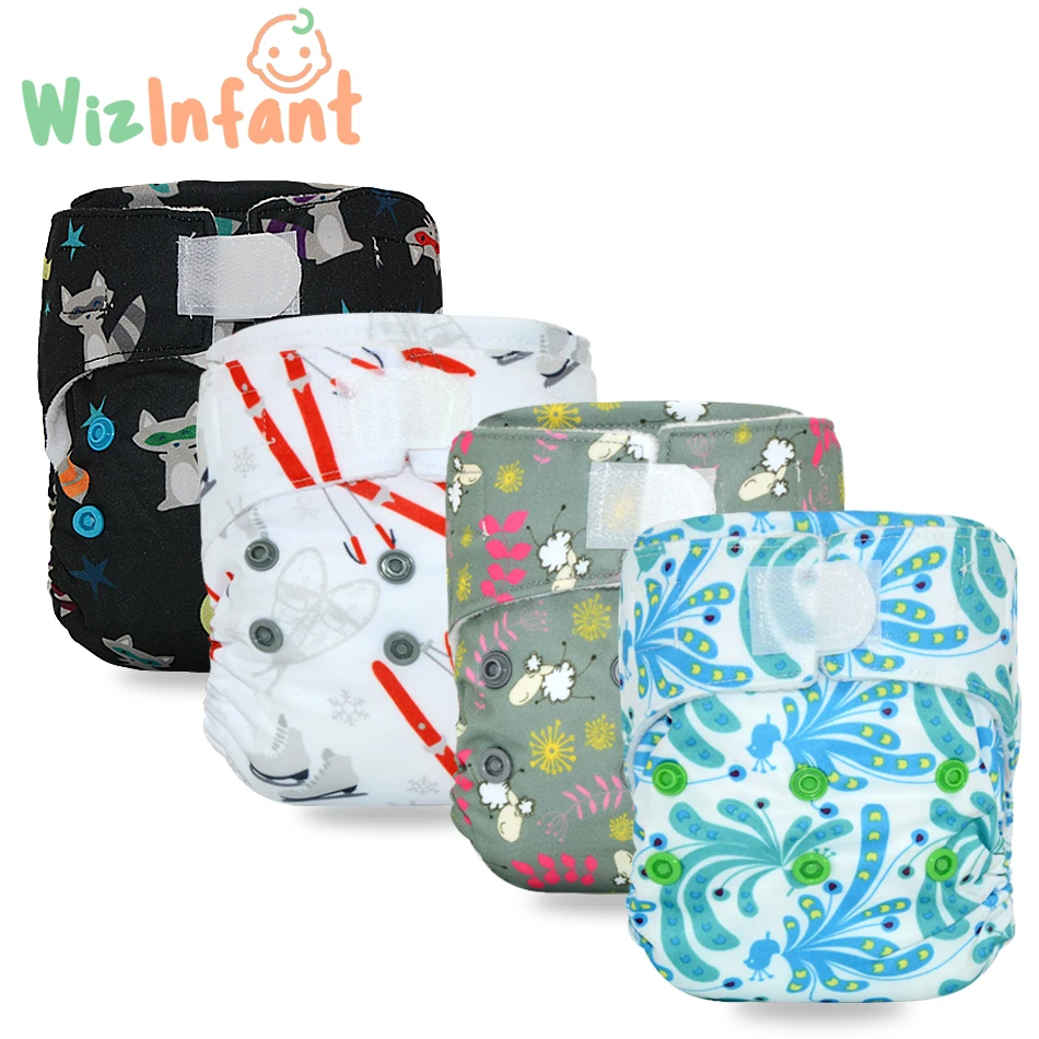 Sale WizInfant Polar fleece Fast Dry Newborn Washable AIO Cloth Diaper bYnbRd1l