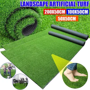 

Three Sizes Of 200X50cm/100X50cm/50X50cm Artificial Outdoor Lawn Artificial Carpet Lawn Interior Decoration Lawn Artificial Turf