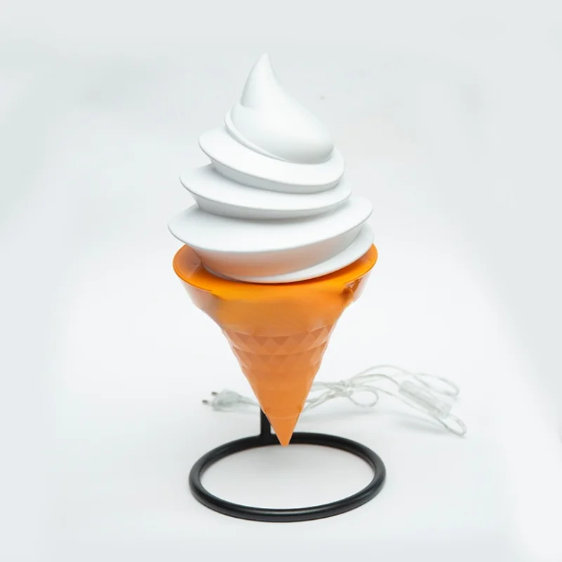 

Energy saving 3D ice cream model lamp for supermarket