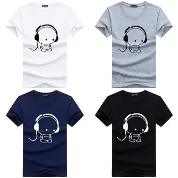 

Summer new women's street letter characters print loose short-sleeved T-shirt 85.14