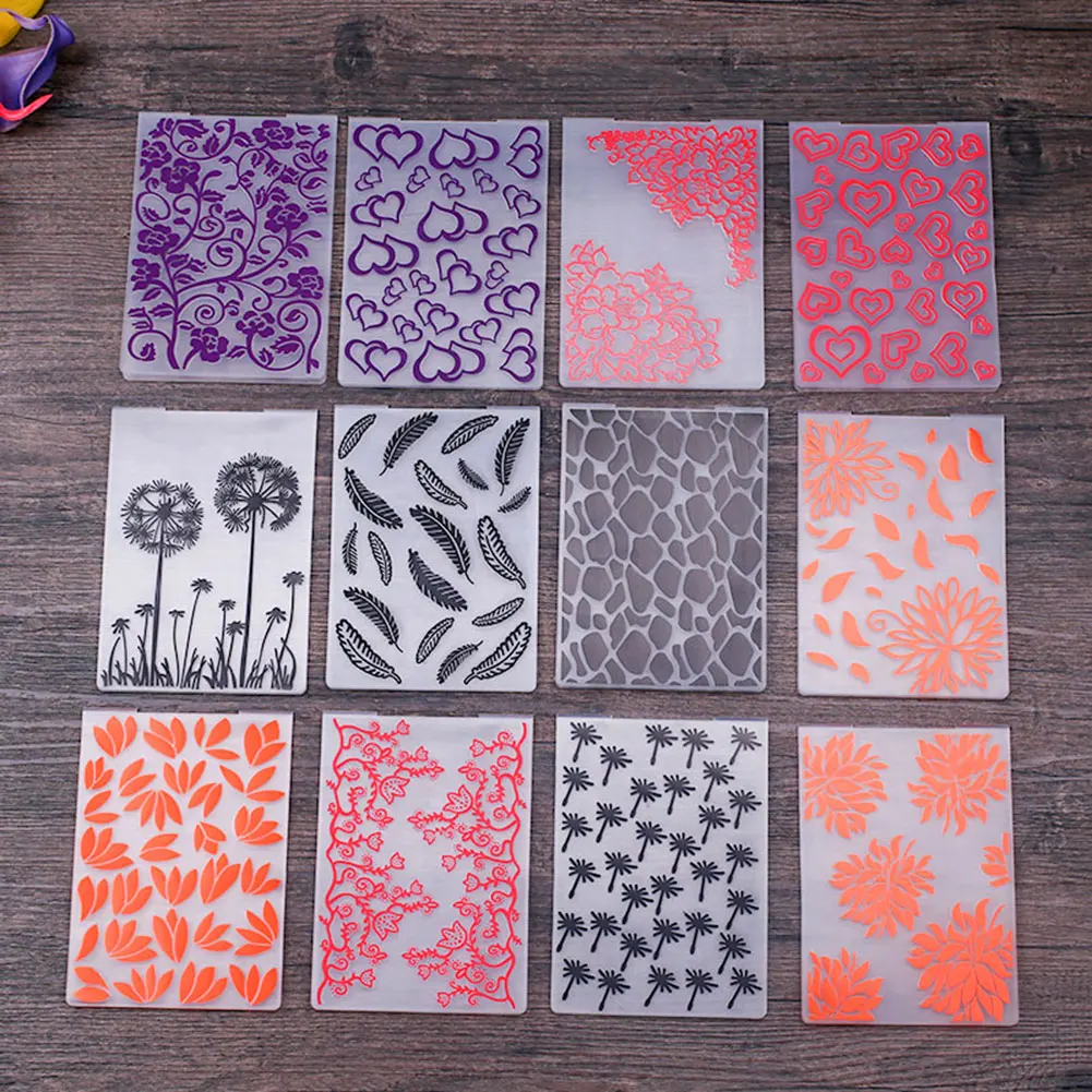 

Food Multicolor Fondant Cakes Bump Card Rugged Shape Modeling Card Mold Tool