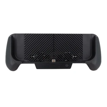 

for Switch Lite Host Charging and Cooling Grip with Bracket for Switch Stretch Handle with Card Slot Diamond Cap