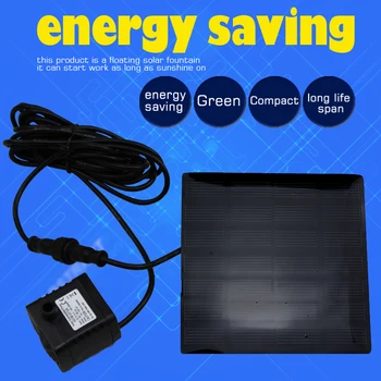 

Solar Power Floating Fountain Water Pump For Garden Pond Pool Fish Tank Pvc Solar Landscape Fountain Pump Garden Outdoor