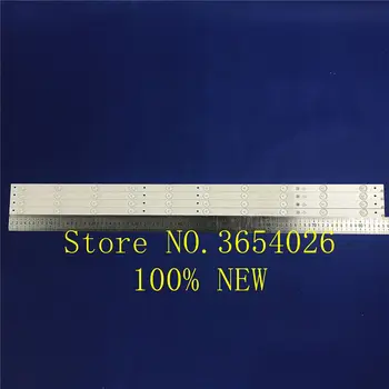 

8PCS LED Backlight strip 10led R/L type For Changhong 43" TV LED43D7200I SVJ430A07 LB-C430F14-E1-L-G1-SE1 LB-C430F14-E1-L-G1-SE2