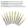 XCAN 10pcs 0.6-3.175mm Carbide PCB Milling Cutter Set 3.175mm Shank PCB Machine Engraving Bit End Mill ► Photo 2/6