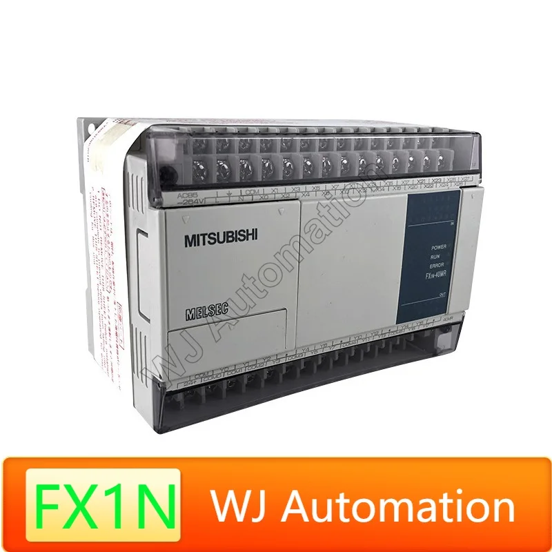 PLC FX1N-40MT-001 Mitsubishi 100% Brand new original Input point: 24 16 point transistor output CPU Module |