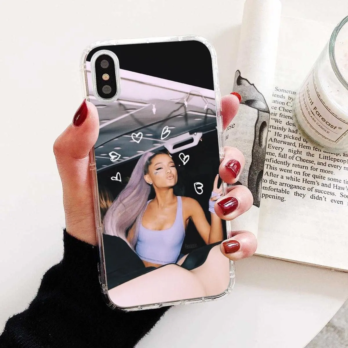 Силиконовый чехол для Samsung Galaxy J1 J2 J3 J4 J5 J6 J7 J8 Plus 2018 Prime 2015 2016 2017 сумка Ariana Grande AG