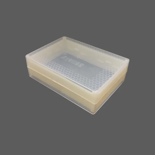 4 Pc -K Méhészeti Eszköz 500 G Méz Kazetta Átlátszó Műanyag Fészek Mézes Doboz Eltávolítható Tiszta És Egészségügyi - Image 6