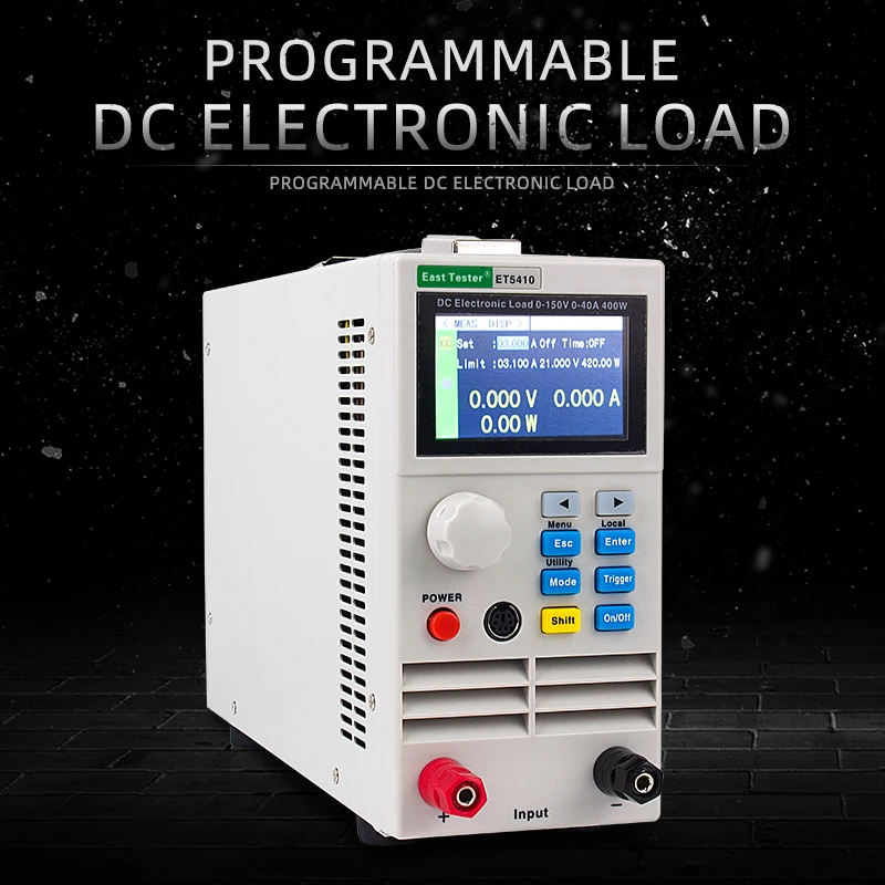 ET5410 Professional electrical programming Digital Control DC Load Electronic Loads Battery Tester Load 400W 150V 40A