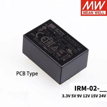 

Taiwan Meanwell IRM-02 switching power supply 3.3V 5V 9V 12V 15V 24V capsule type switching power supply SMD type