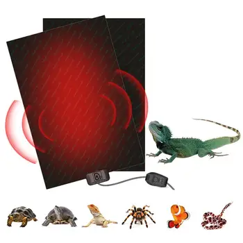 

Pad Adjustable Temperature Terrarium Reptiles Heat Mat Climbing Pet Reptile Heating Mat Terrarium Heating Mat Warmer Heating