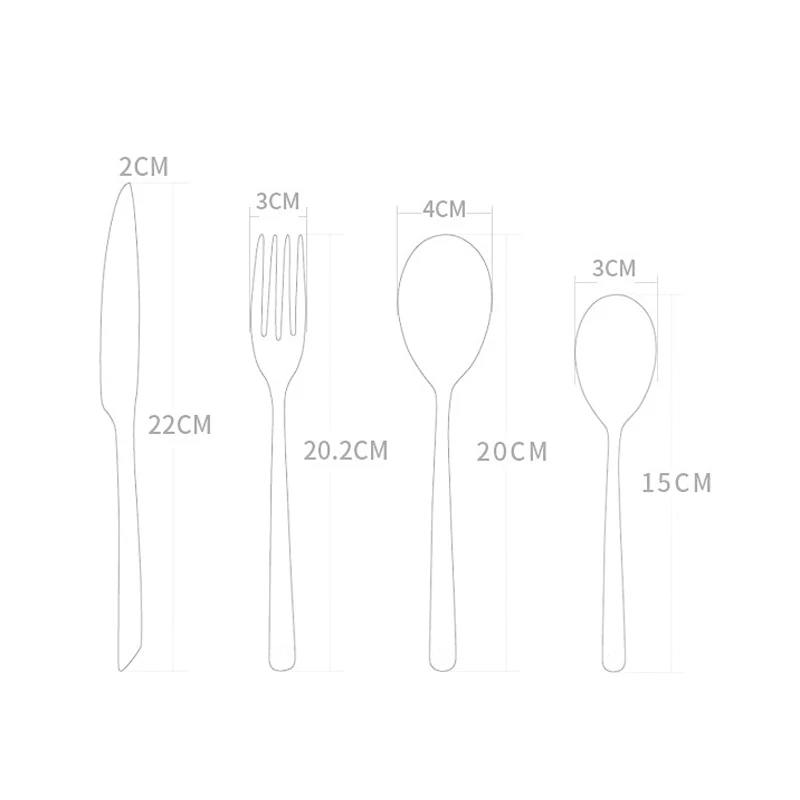 Rainbow Flatware Set 4pcs Dinnerware Sets Stainless Steel Spoons Forks Cutlery Dinner Set Knife Fork Spoon Kitchen Accessories