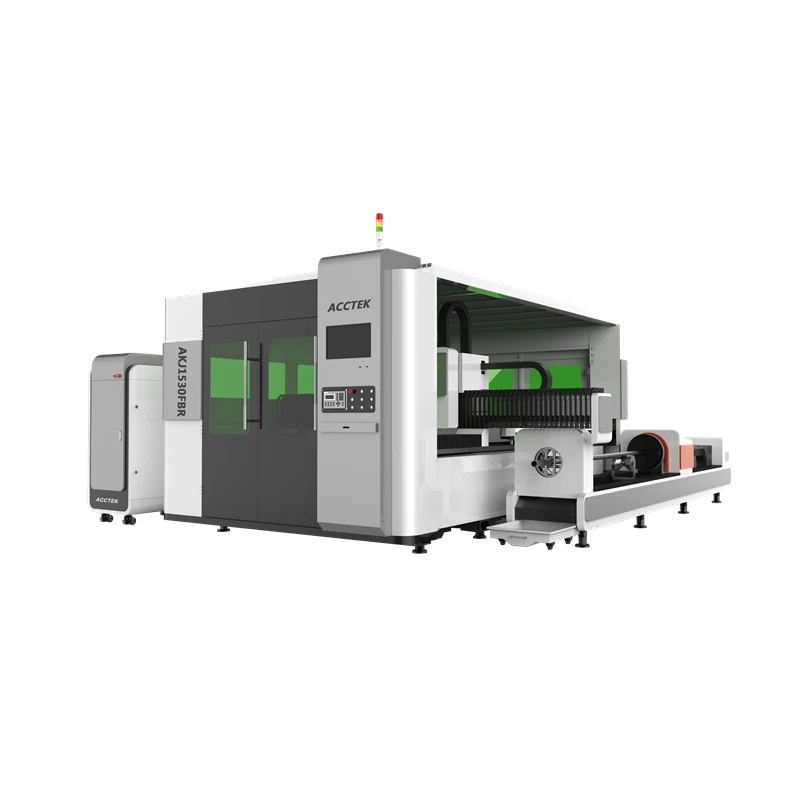 Цзинань AccTek волокна cnc машина