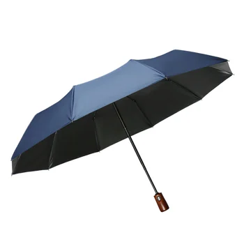 

Business Umbrella Men's Full-automatic Folding Men Sunshade Umbrella Umbrella Fishing Ombrelle Umbrella for Men Business HH50YS