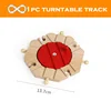 All Kinds Wooden Railway Train Track Accessories Beech Wooden Tracks Fit For Biro All Brands Wood Tracks Train Toys For Kids 6