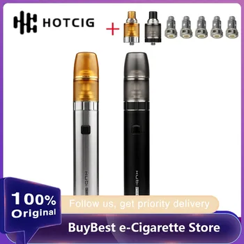 

Original Hotcig Kubi Stick Pen Starter Kit 1500mAh Battery 2ml refillable pod 1.2ohm Coil ecig vape kit VS Hotcig Kubi / Vinci X