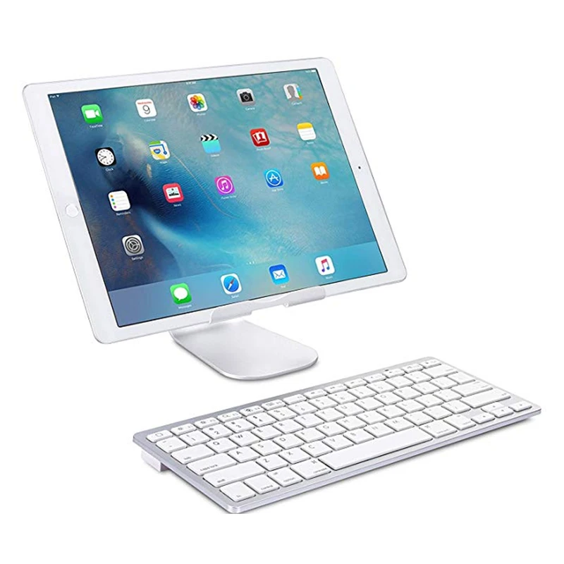 

Ultra-Slim Bluetooth wireless keyboard for Iphone Ipad Android Tablet PC Phone and other Bluetooth enabled devices