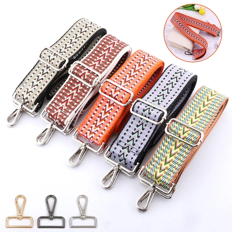 Bag Straps Wide 5CM Women Shoulder Messenger Bags DIY Adjustable Strap Bag Part Accessories Female Handbag Strap