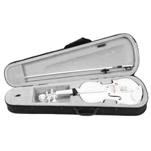 Student Violin 4/4 Full Size Violin Violin Set Child Beginner White Violin i brüll violin sonata no 4 op 97