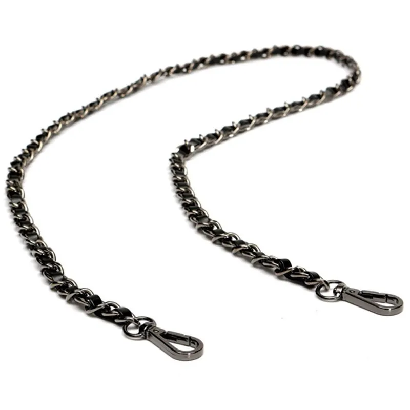 Leather Chain Purse Cross-body Handbag Shoulder Bag Strap Replacement Accessories 120cm,black