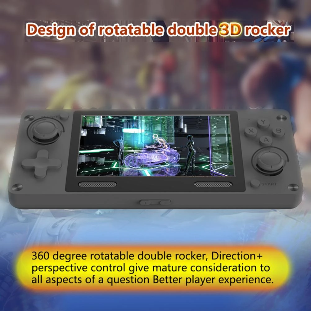 A380 Retro Game Console 4.0 inch IPS Screen Handheld Game Console Android Portable Game Console