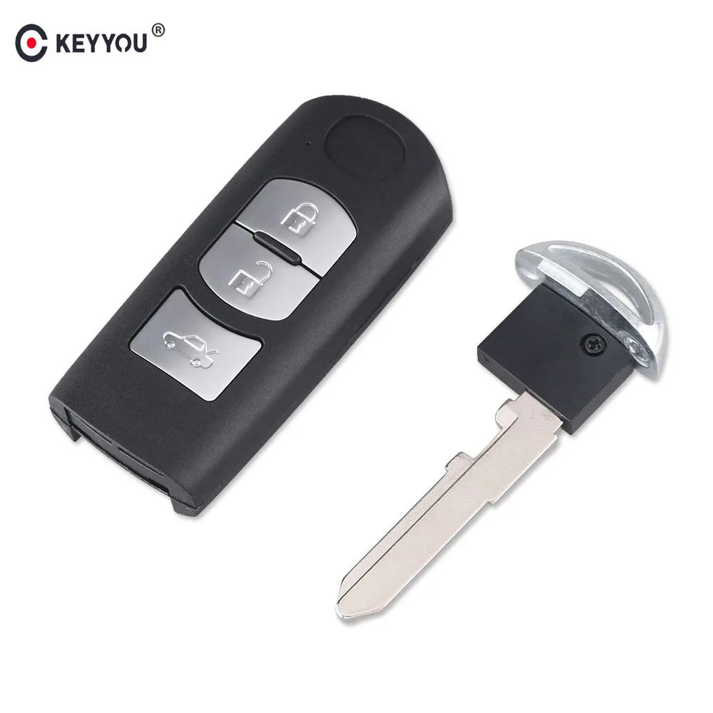 KEYYOU 3 кнопки умный пульт дистанционного управления автомобильный ключ оболочка