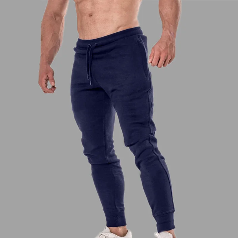 Мужские спортивные штаны для бега, хлопковые дышащие спортивные штаны для бега, штаны для игры в теннис, футбол, спортивные штаны с карманом, логотип на заказ
