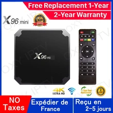 

Best iptv box X96 mini Android 9.0 tv box 1G 8G 2G 16G media player x96 Amlogic S905W smart ip tv set top box ship from france