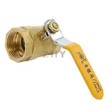 Полный порт внутренняя резьба Рычаг Ручка шаровой клапан для 3 см диаметр трубы