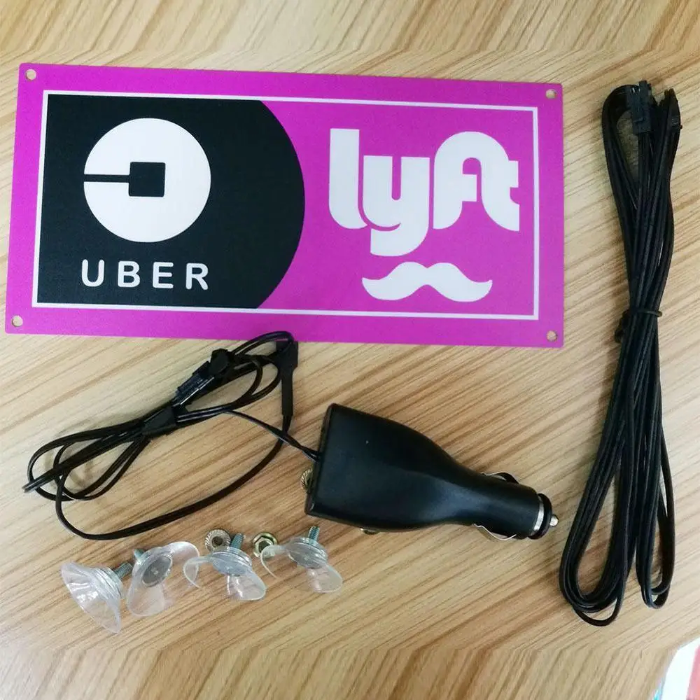 C Такси сервис свет автомобиля стикер на машине окно с 5V USB Инвертор дропшиппинг - Название цвета: C