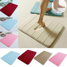 Мягкий коврик для ванной с эффектом памяти, нескользящий коврик для душа, Впитывающий Коврик для ванной комнаты, спальни SLC88